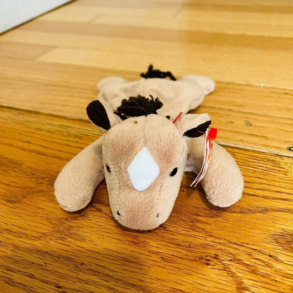 Vintage Derby Fine Mane Ty Beanie Baby Authentic 1995